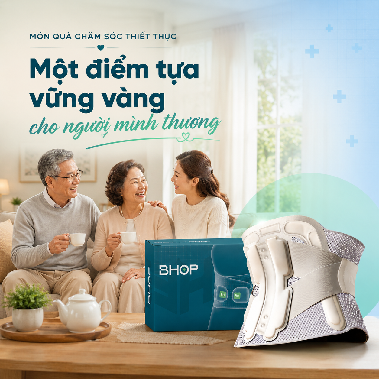 BHOP - Đai lưng y tế nâng đỡ cột sống