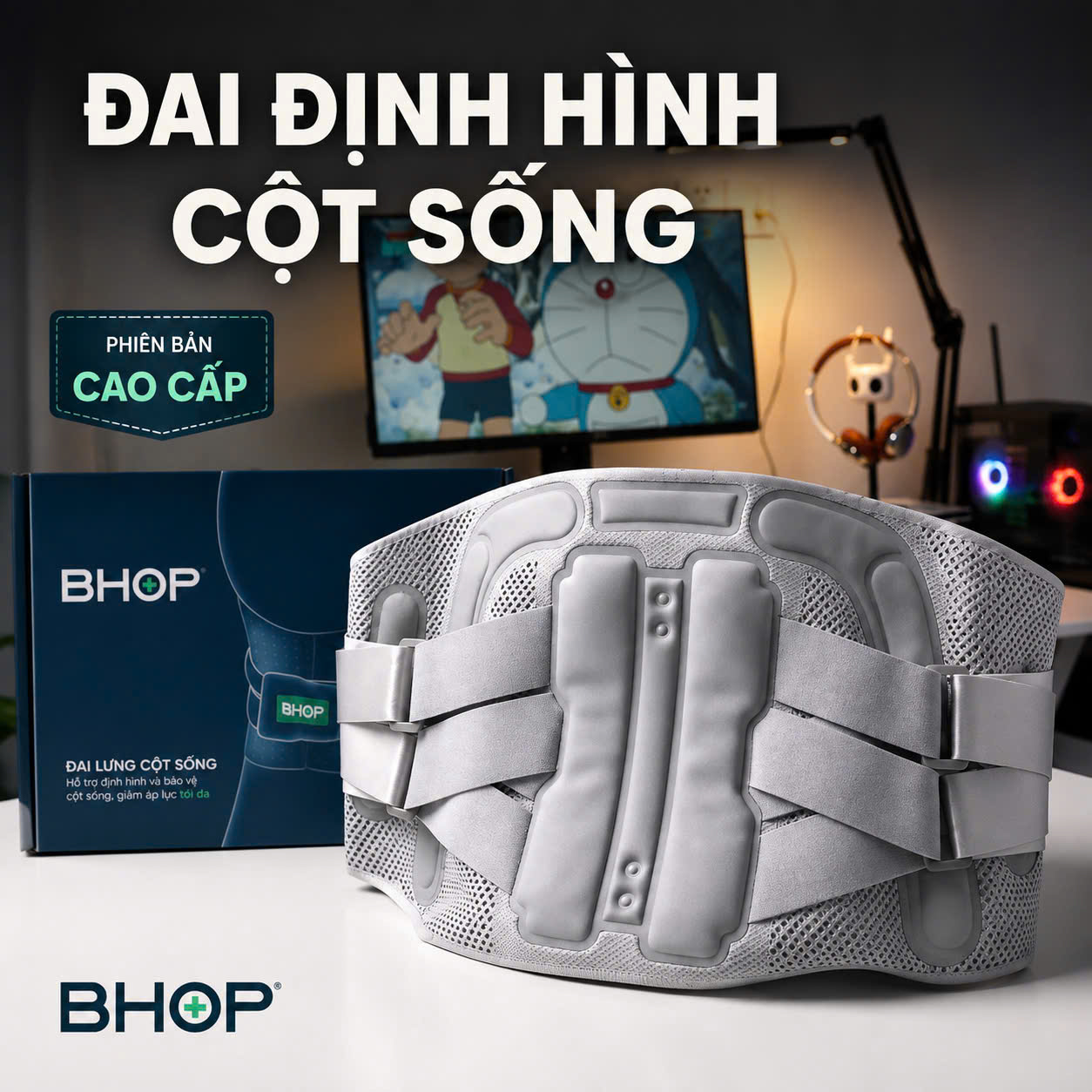 BHOP - Đai nẹp cột sống y tế