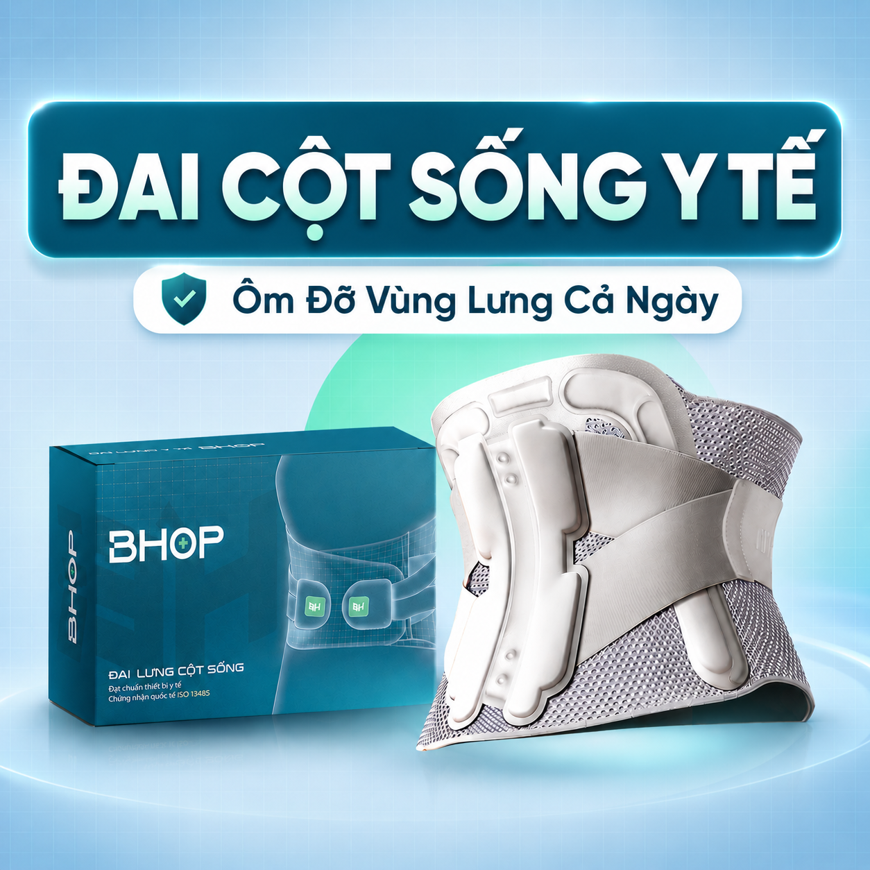 BHOP - Đai lưng y tế nâng đỡ cột sống