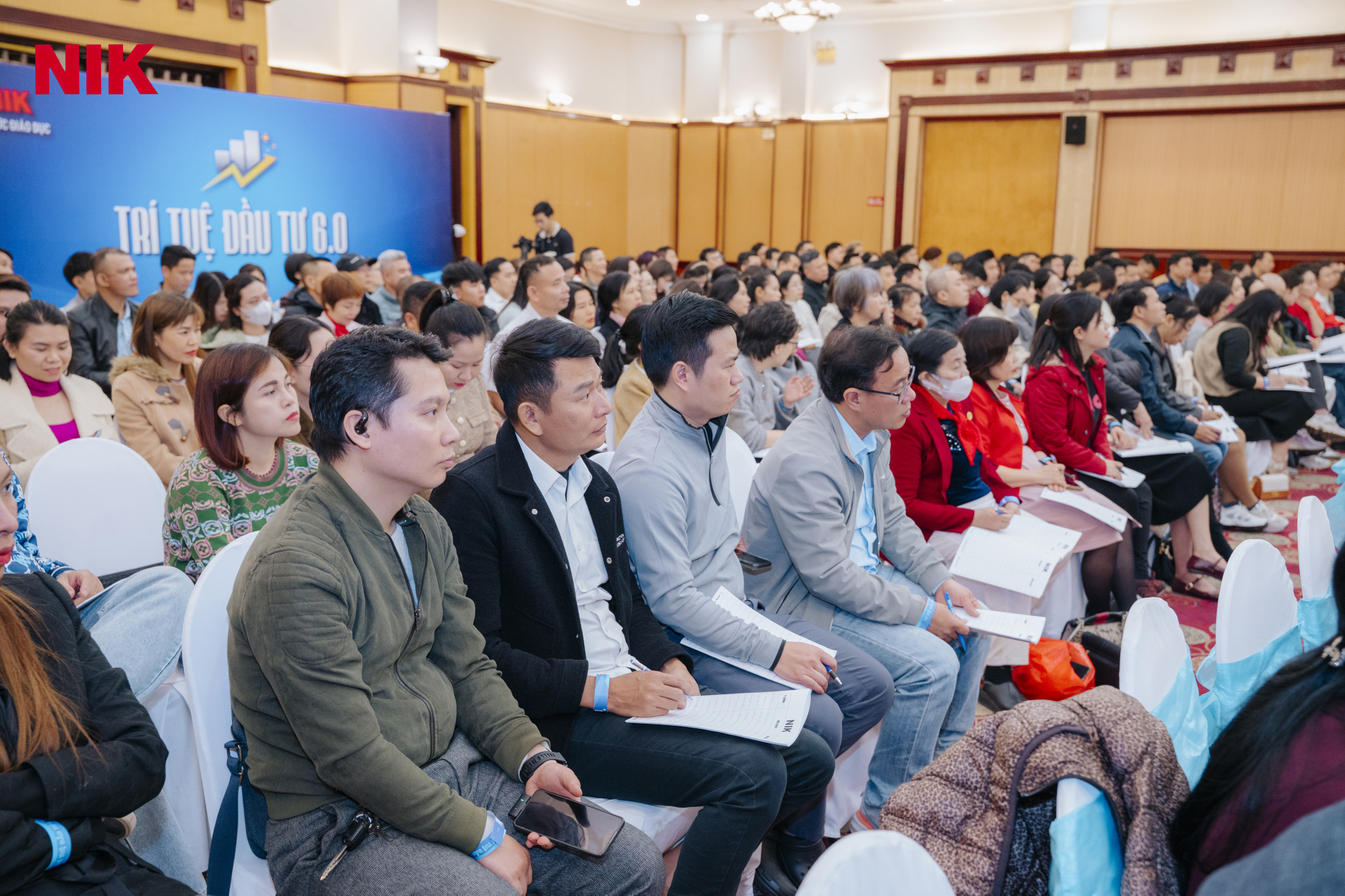 Hội trường lớp học NIK EDU