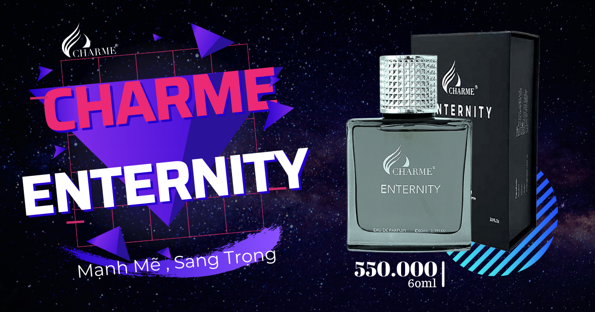 Nước hoa Nam Charme Enternity 60ml