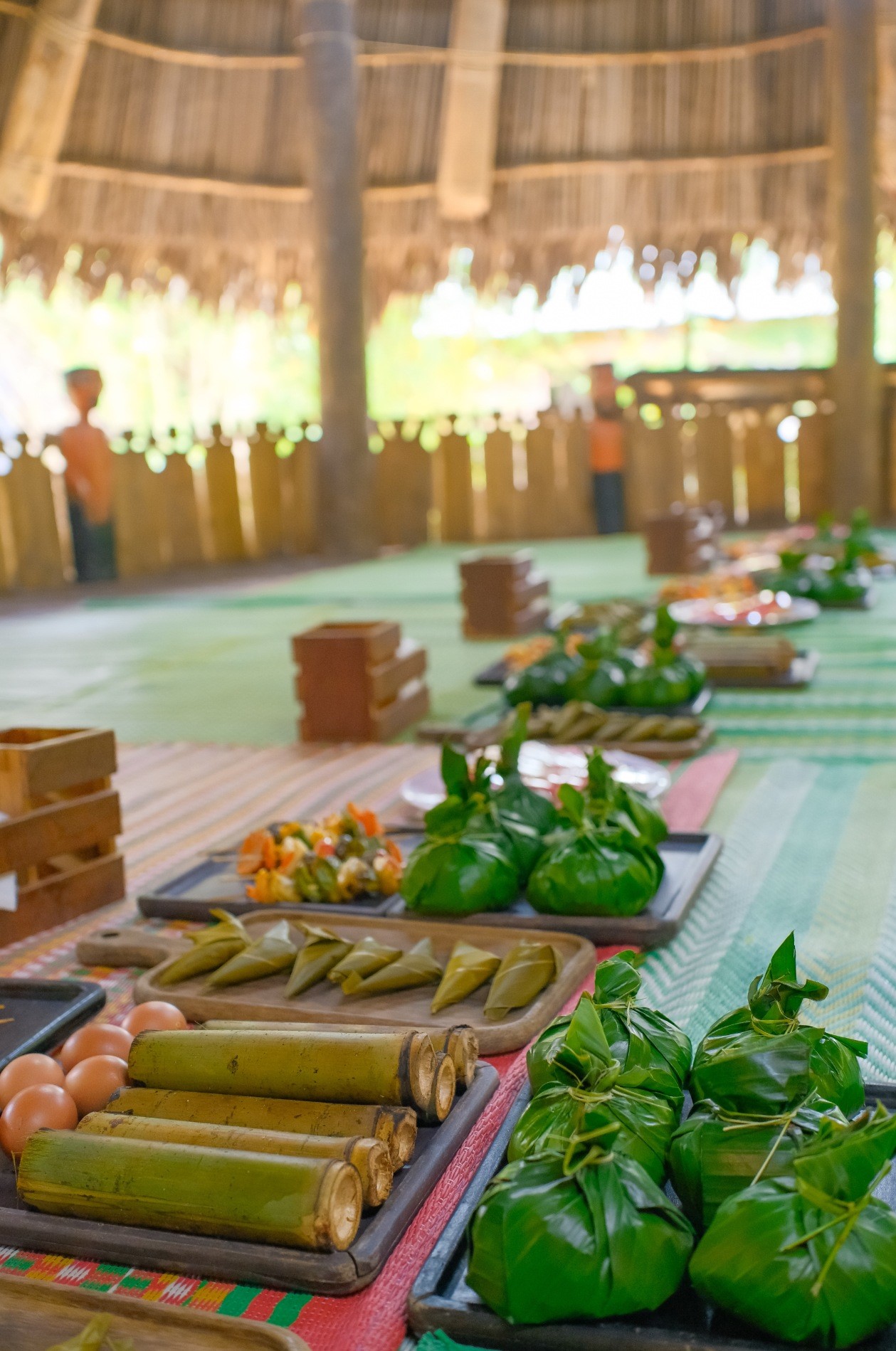 Bữa ăn bản địa tại Làng Toom Sara Đà Nẵng Bữa ăn bản địa tại Làng Toom Sara Đà Nẵng