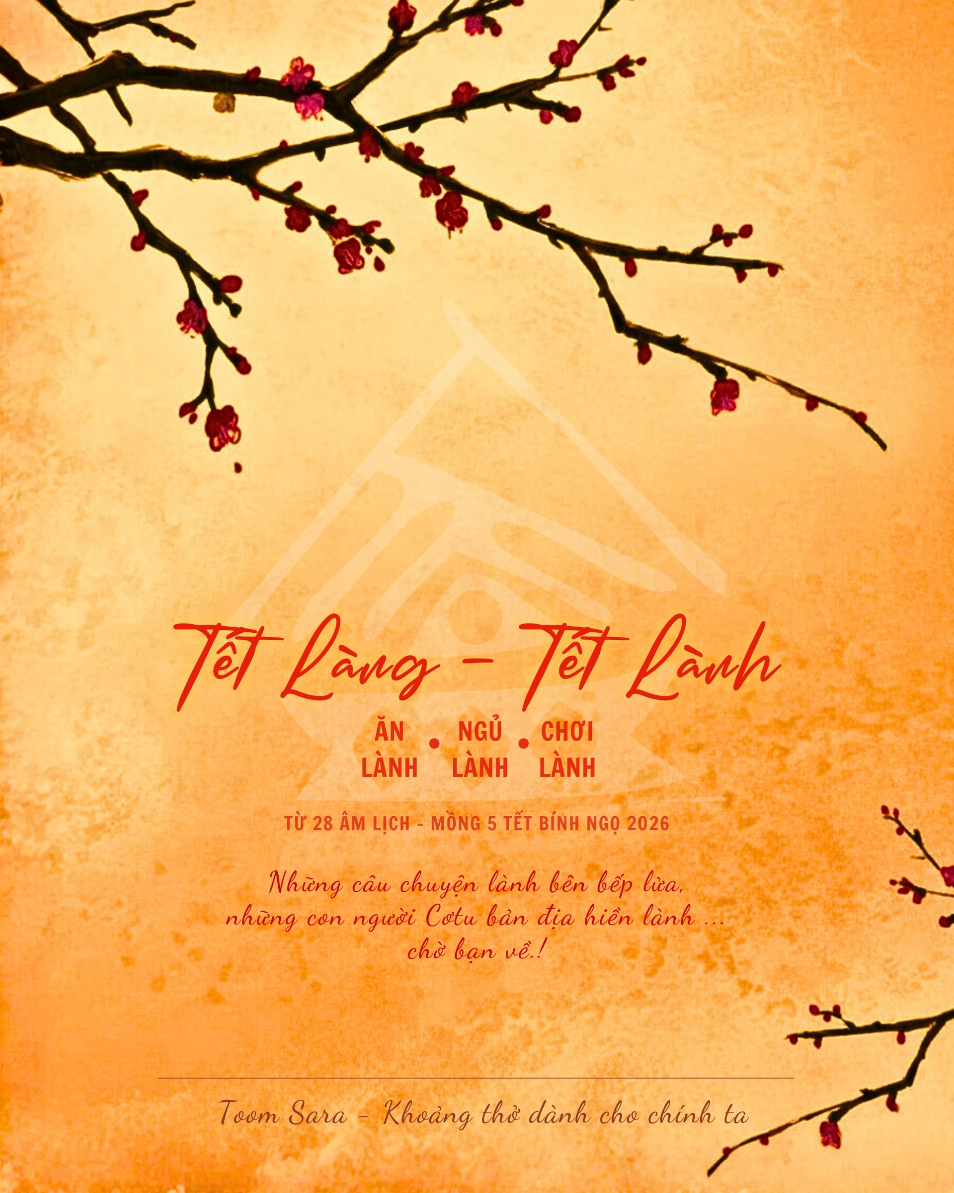 Tết Làng - Tết Lành tại Làng Toom Sara Đà Nẵng