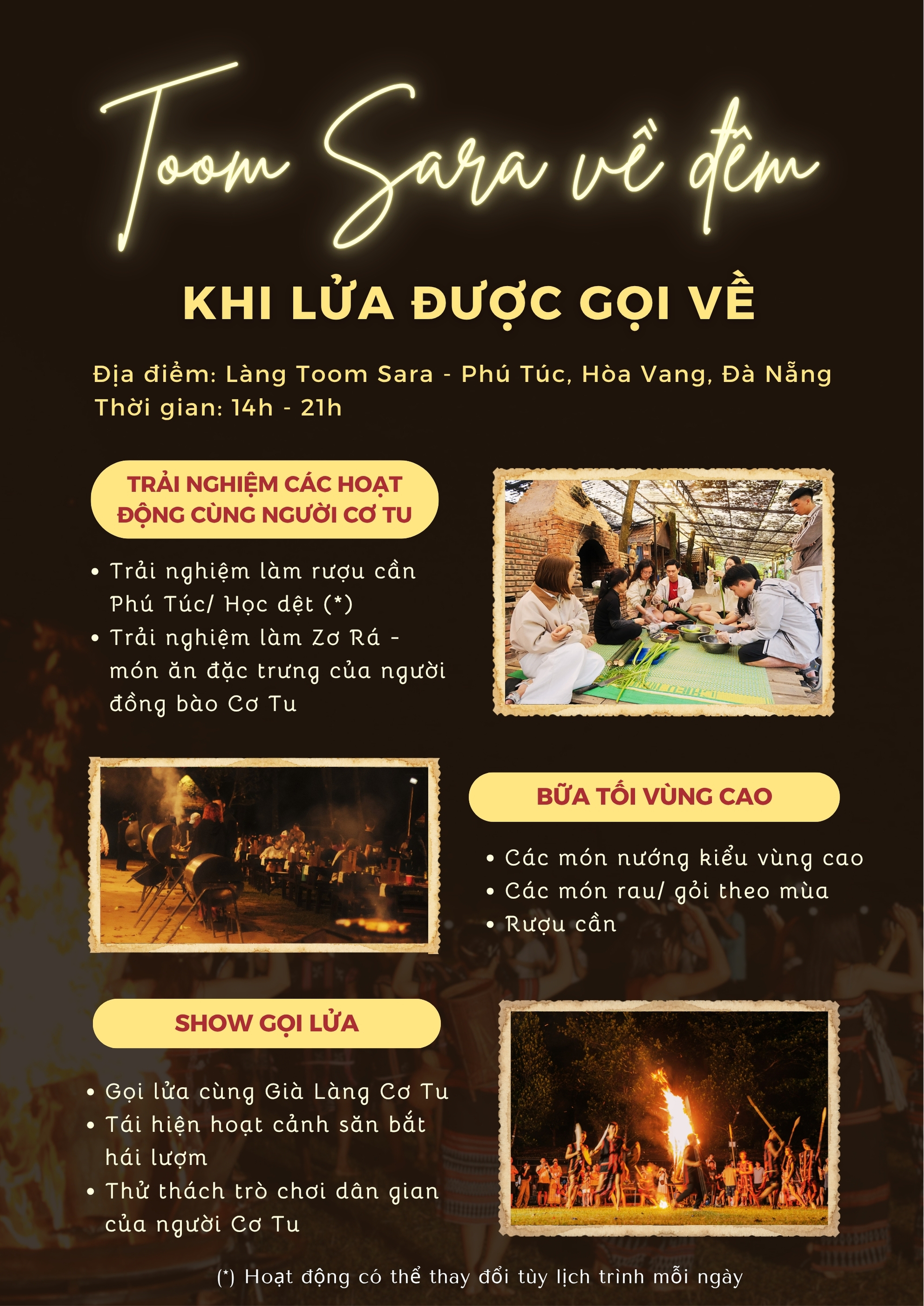 Toom Sara về đêm - địa điểm chơi đêm Đà Nẵng