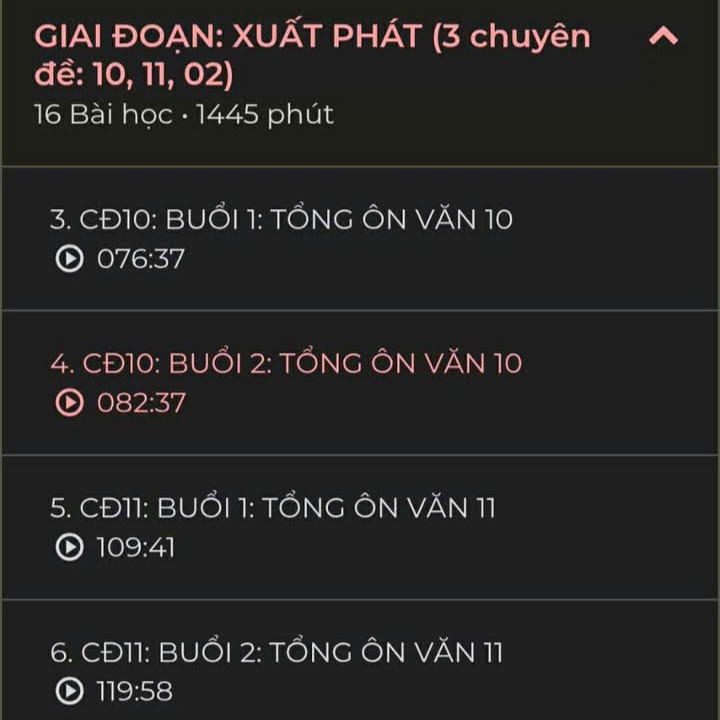 Giai đoạn 1 Tổng Ôn