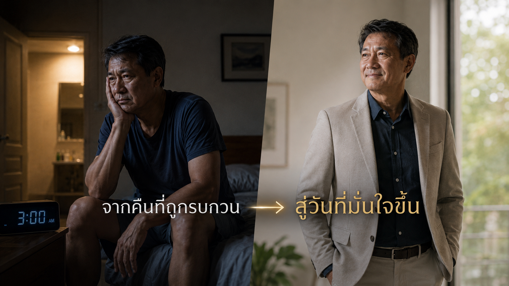 จากคืนที่ถูกรบกวน สู่วันที่มั่นใจขึ้น