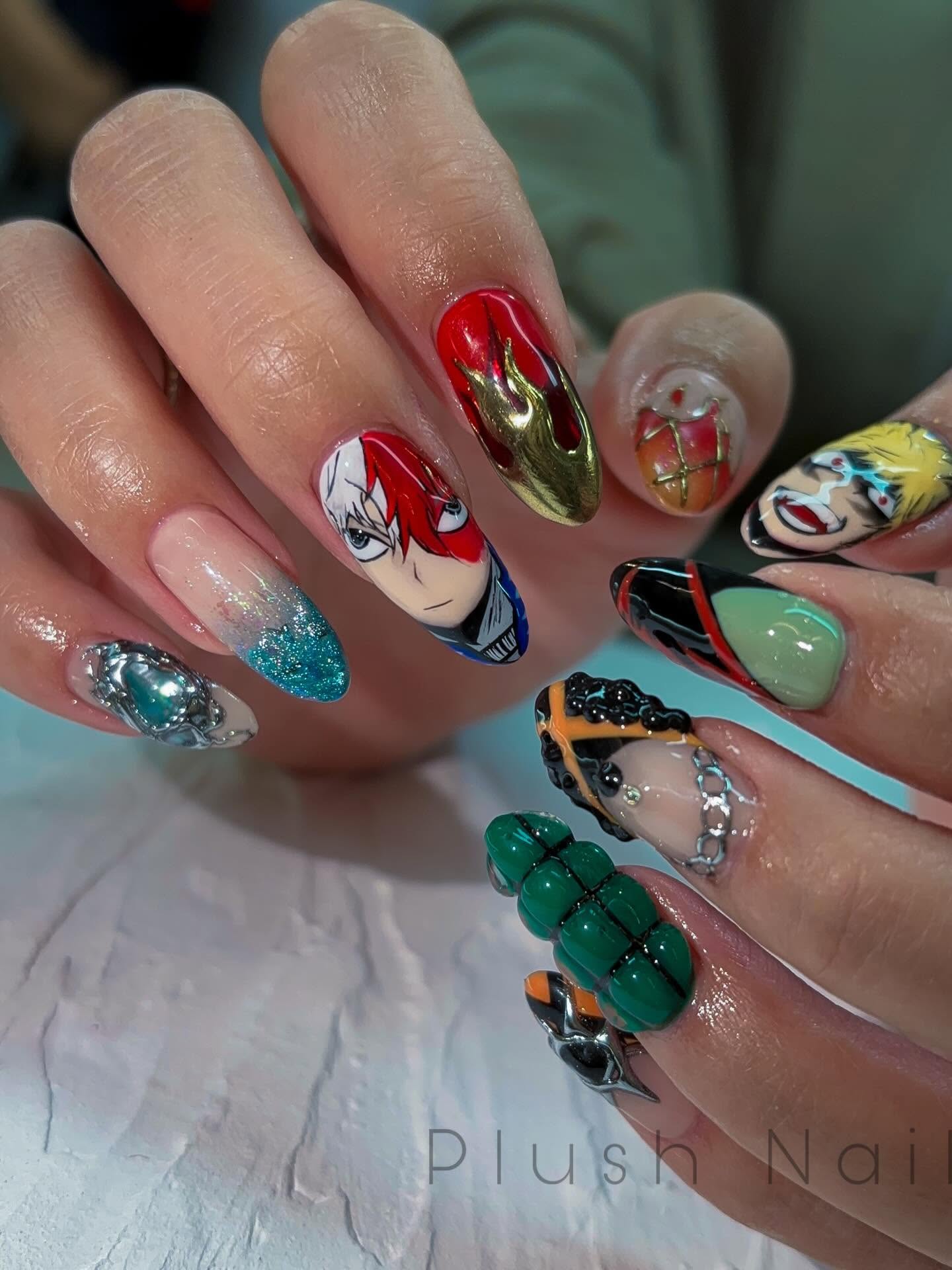 Nail design by Nails Bar Shinjuku