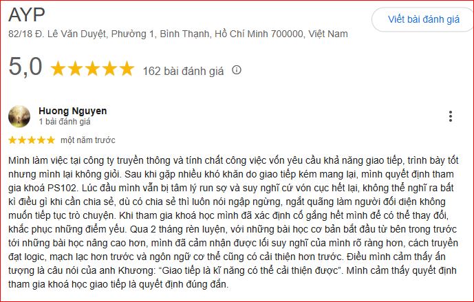 Phản hồi học viên 7