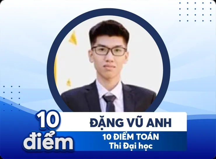 Thành tích học viên Đặng Vũ Anh tại SSStudy