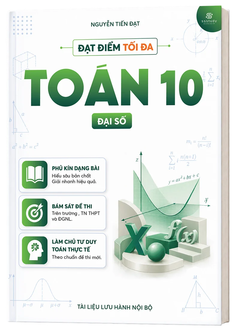 Bìa sách Toán 10 Đại số