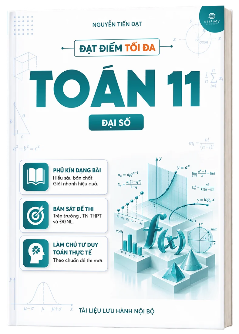 Bìa sách Toán 11 Đại số