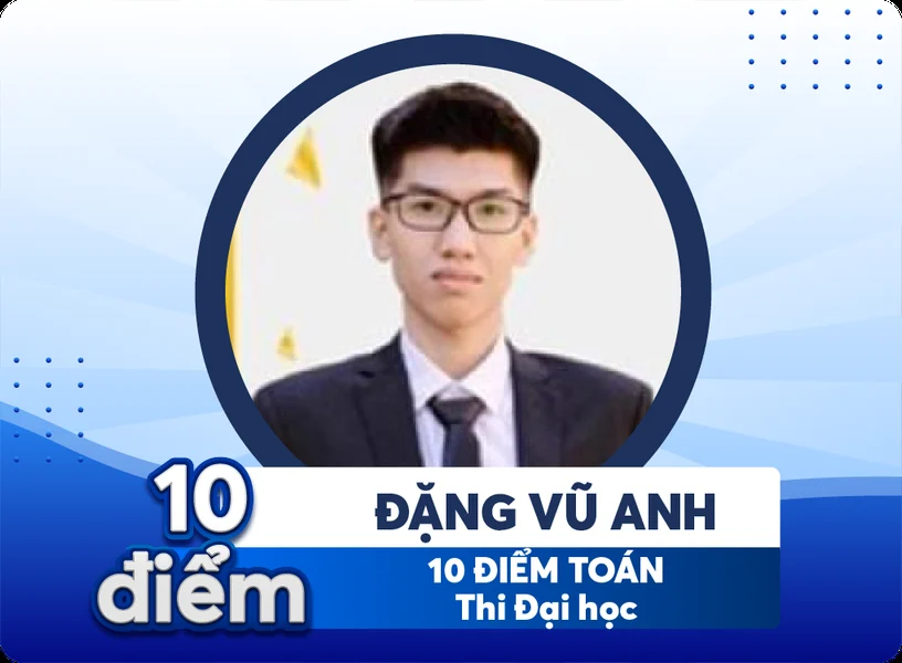 Thành tích học viên Đặng Vũ Anh tại SSStudy