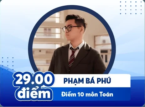 Thành tích học viên Phạm Bá Phú tại SSStudy