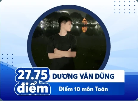 Thành tích học viên Dương Văn Dũng tại SSStudy