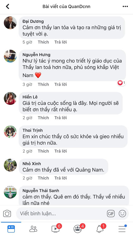 Cảm nhận học viên