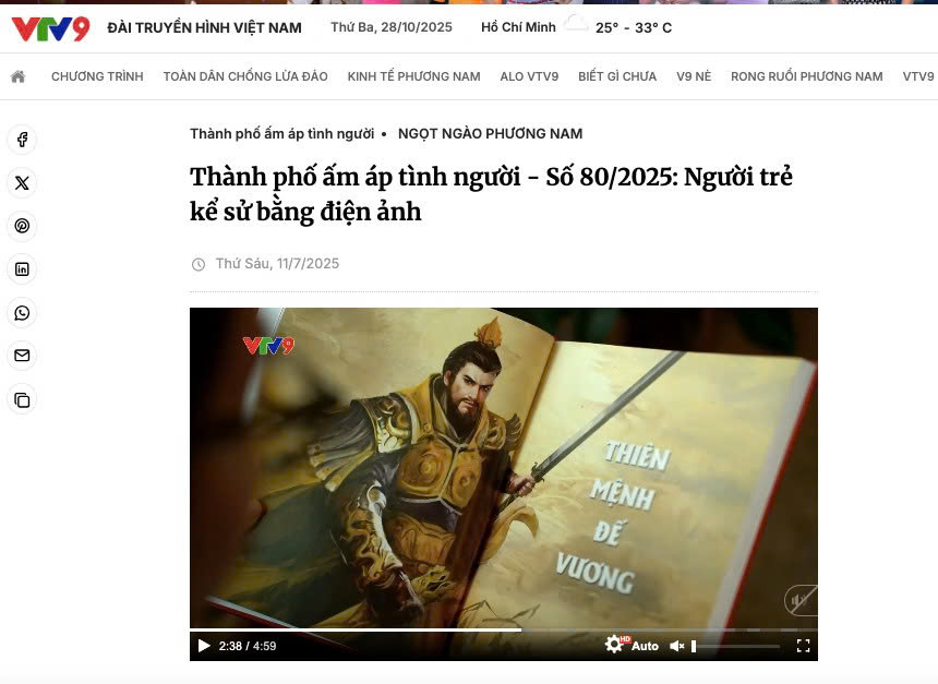 VTV9 - Thành phố ấm áp tình người