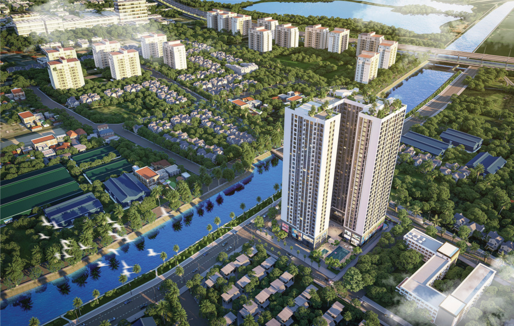 Chung cư Bluegem Tower Pháp Vân