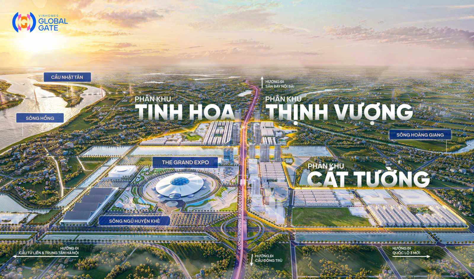 Mở bán phân khu Cát Tường Vinhomes Global Gate