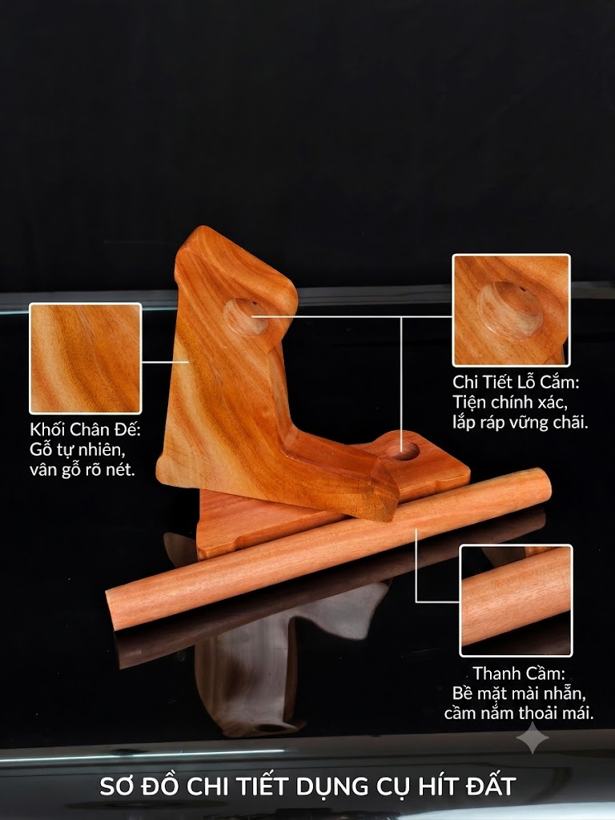 Sơ đồ chi tiết dụng cụ hít đất gỗ