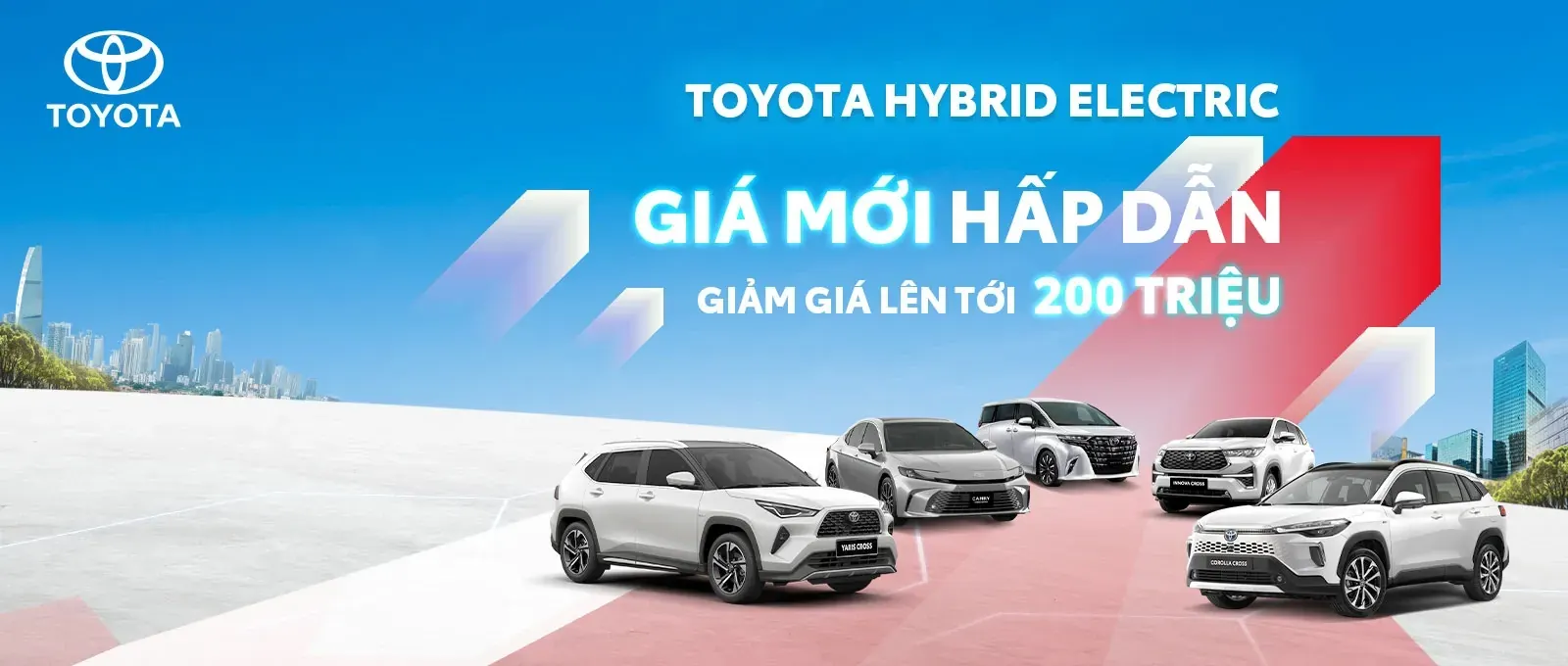 Banner khuyến mại Toyota 4