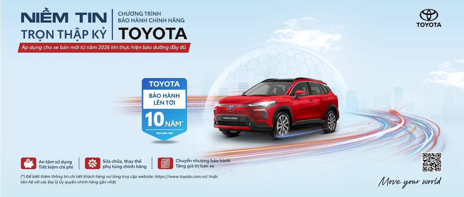 Banner khuyến mại Toyota 5