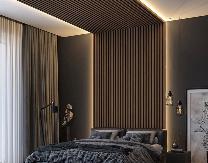 Thiết kế, thi công tấm ốp lam sóng