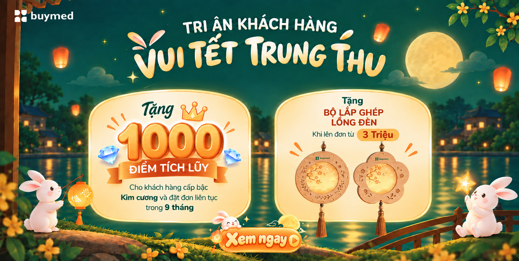 Tri Ân Khách Hàng - Vui Tết Trung Thu Buymed