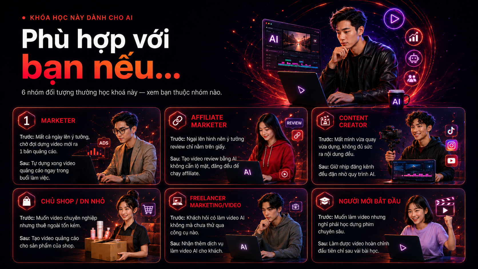 Khoá học này dành cho ai