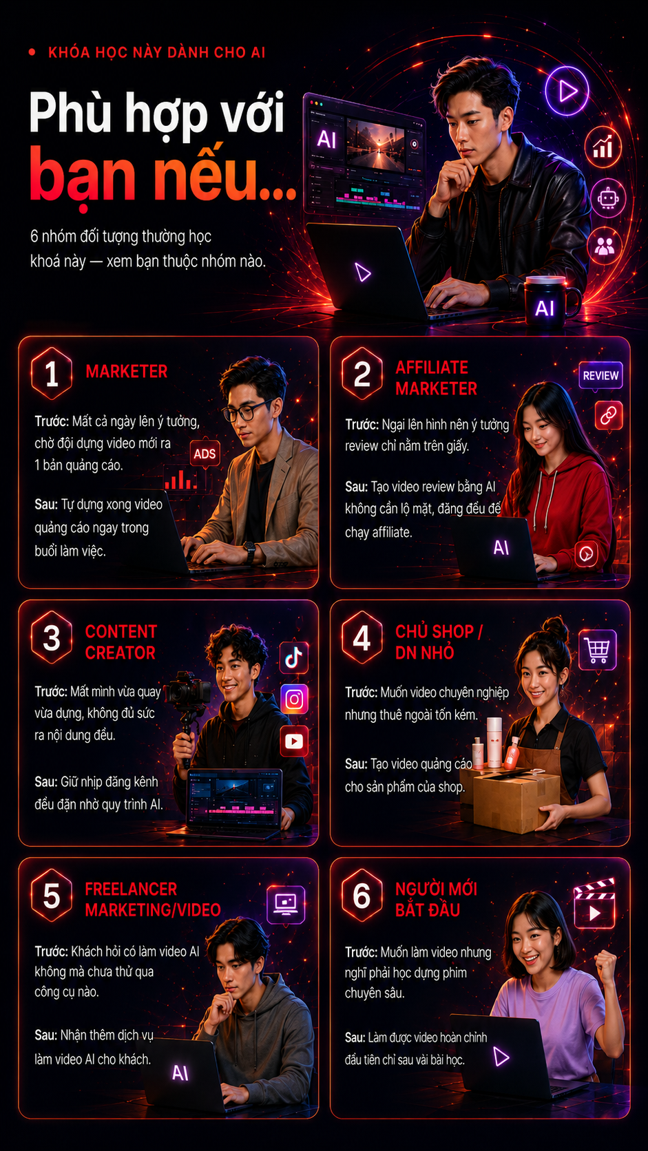 Khoá học này dành cho ai