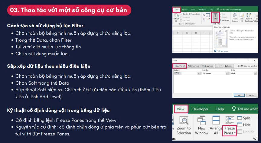 Chuẩn dữ liệu trên Excel