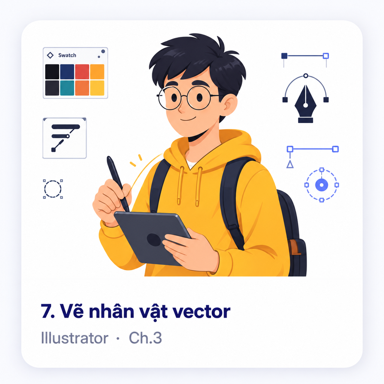 Vẽ nhân vật vector