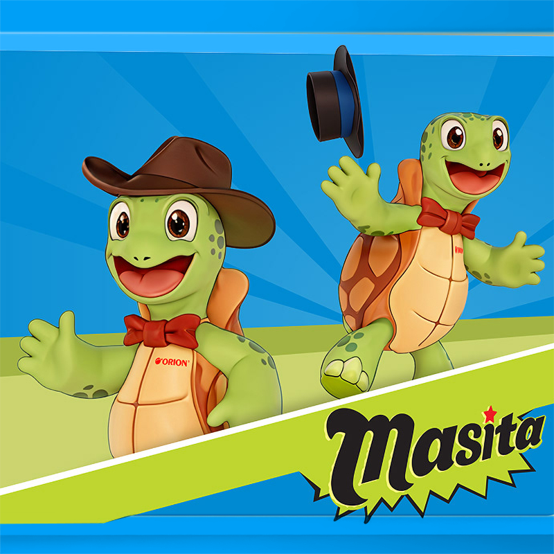MASITA | Mascot Design | Turtle Mascot