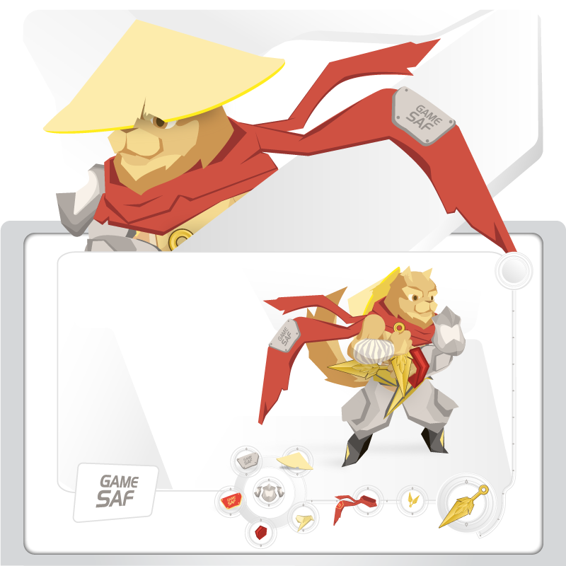 Game SAF | Tia Chop Vang Lang Vu Dai | Character & UI