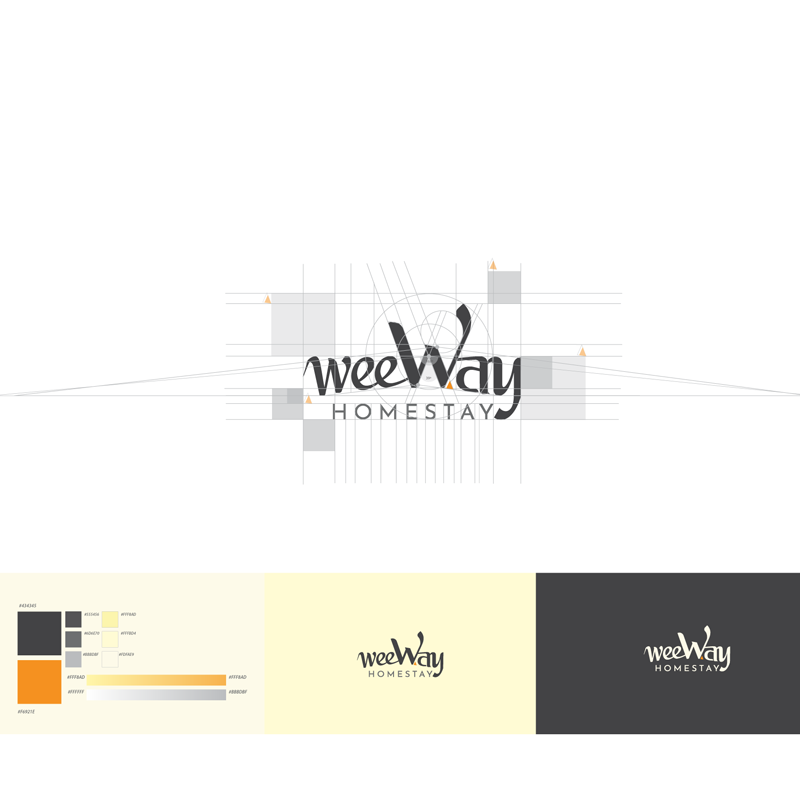 WeeWay Homestay Brand Identity