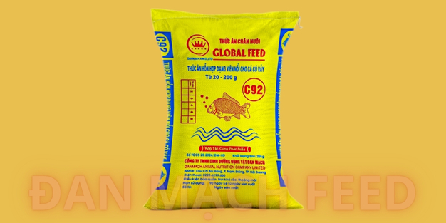 Sản phẩm thức ăn cho cá từ 20 đến 200g GB-C92