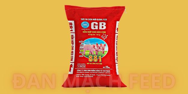 Sản phẩm GB-881 dùng cho Heo tập ăn đến 20kg