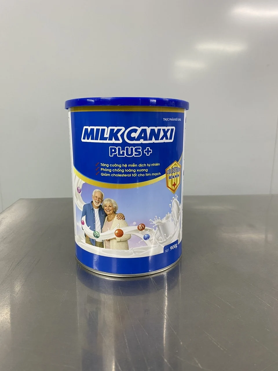 Hình ảnh thực tế lon MILK CANXI PLUS+