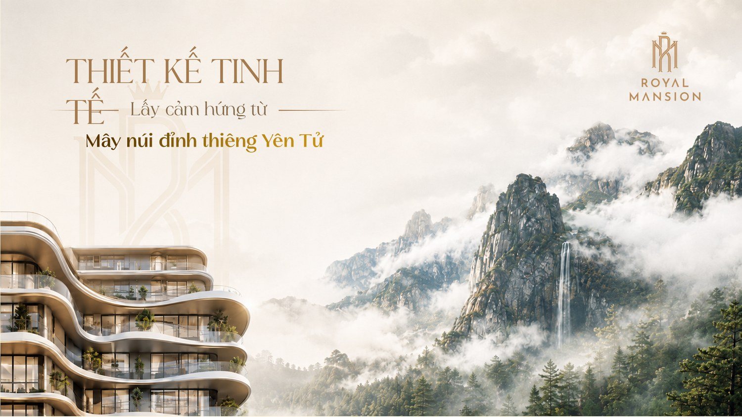 Kiến trúc tầng mây Royal Mansion thiết kế bởi Aedas