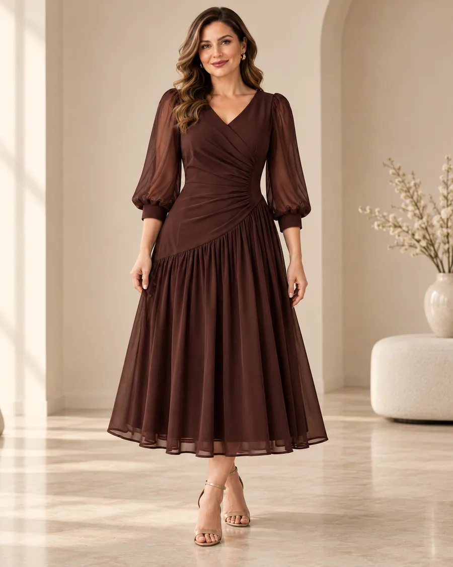 Rochie Maro purtată de model