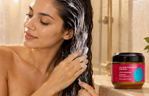 Collagen Shea Butter Hair Mask clean formula review