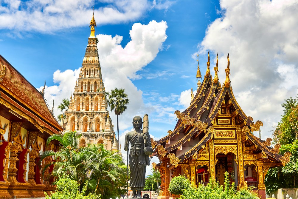 Không gian thiên nhiên xanh mát tại điểm du lịch sông nước