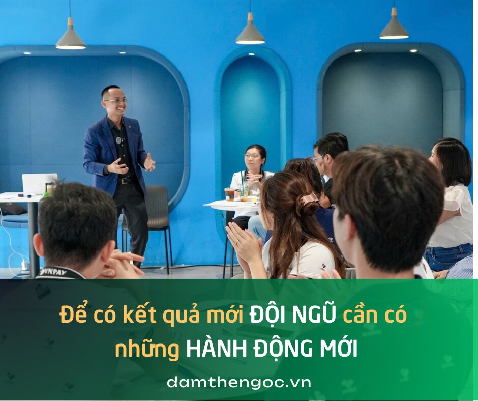Đàm Thế Ngọc chia sẻ cho các quản lý bán hàng 