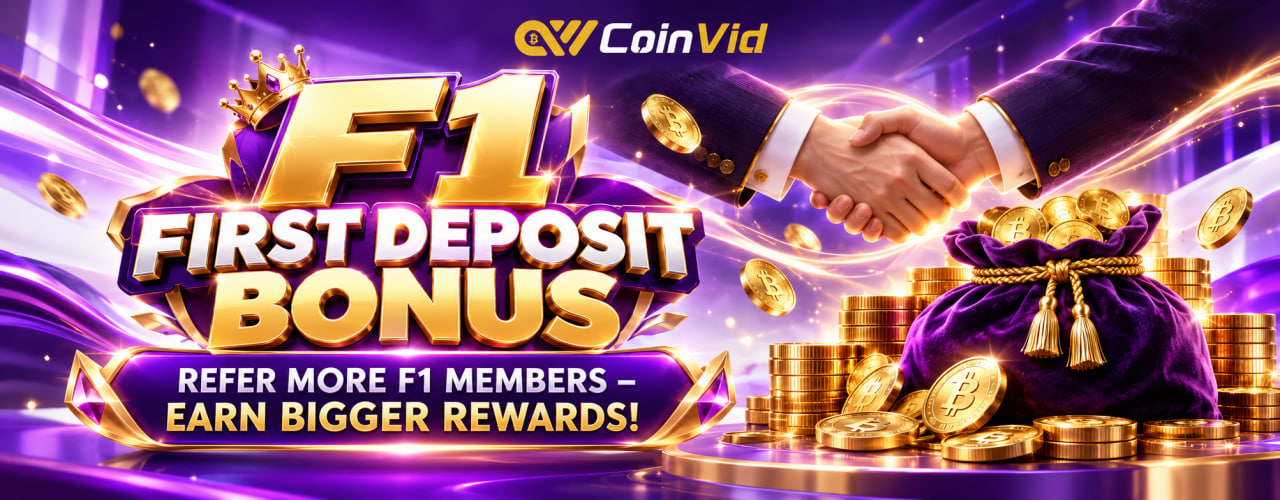F1 FIRST DEPOSIT BONUS