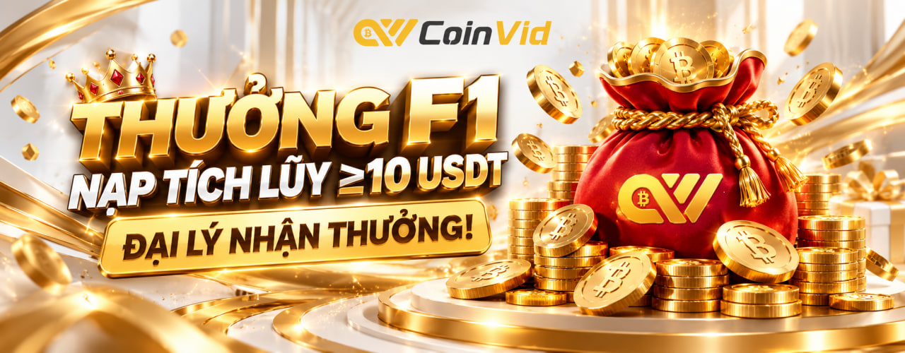 THƯỞNG F1 NẠP TÍCH LŨY ≥10 USDT