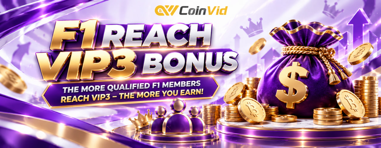 F1 REACH VIP3 BONUS