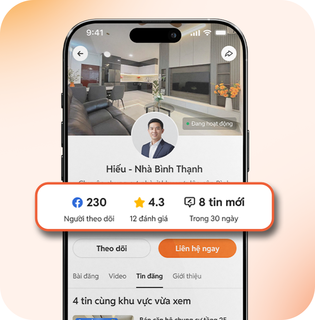 Uy tín được khẳng định qua giao dịch thực tế