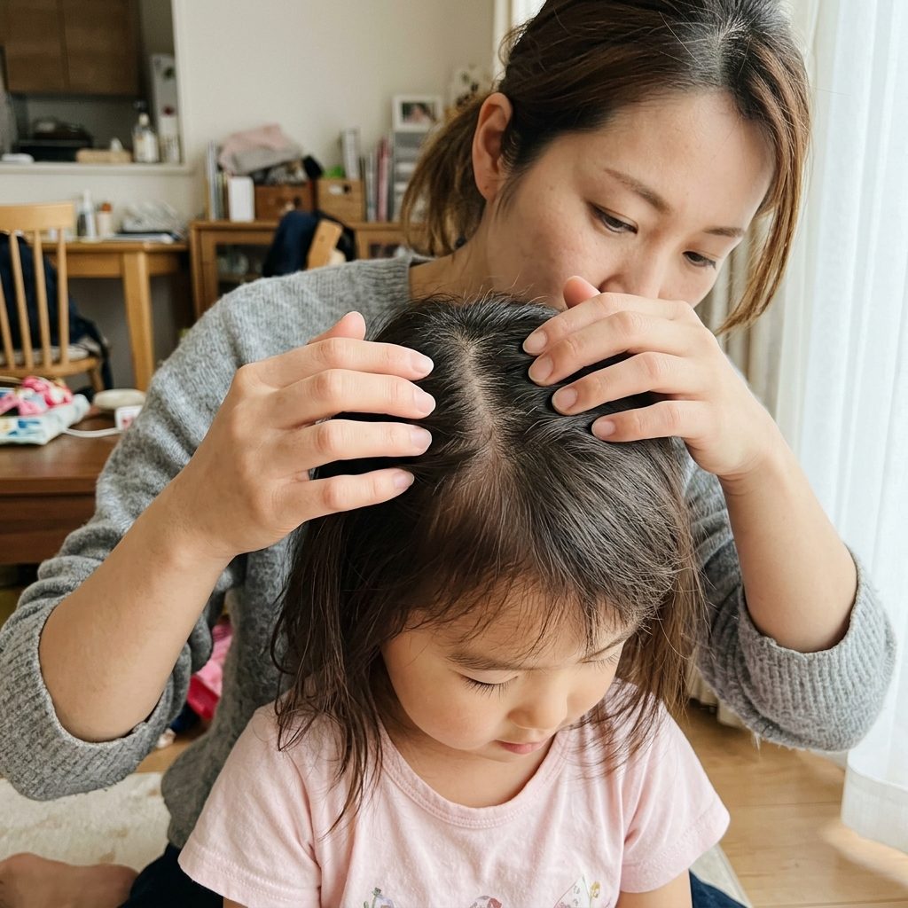 Feedback Da đầu trẻ em