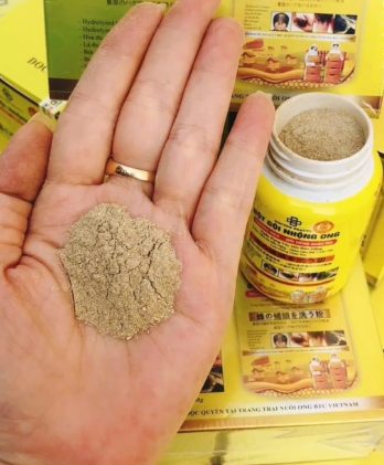 Ảnh chụp hũ bột ủ tại nhà