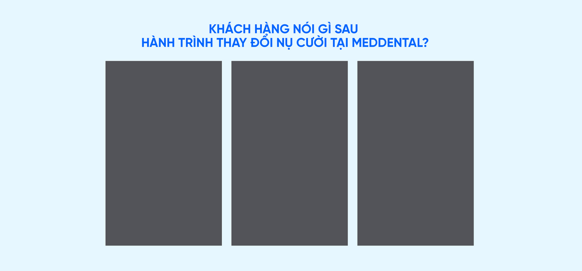 Ba vị trí chèn video khách hàng