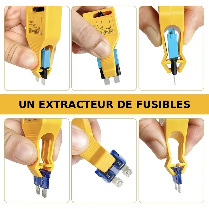 Pointes de test et réglage